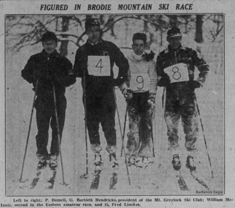 Members of the Mt. Greylock Ski Club in 1935