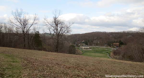 Looking down the East Slope at Jericho Hill (2013)