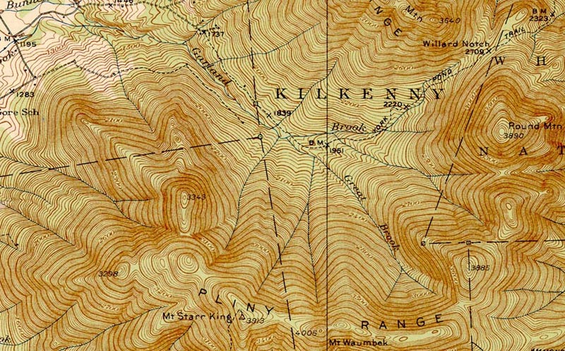 1938 USGS Topographic Map