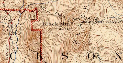 1945 USGS Topographic Map