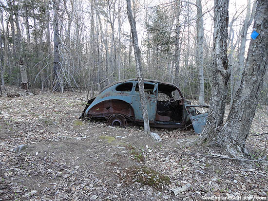 The car at the top of the Duke's Pasture (2011)