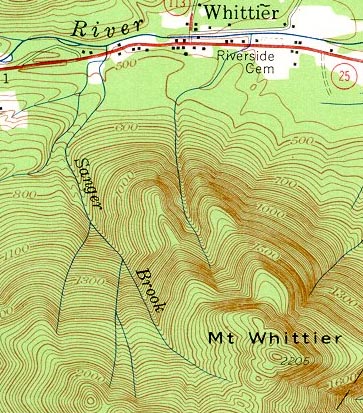 1958 USGS Topographic Map