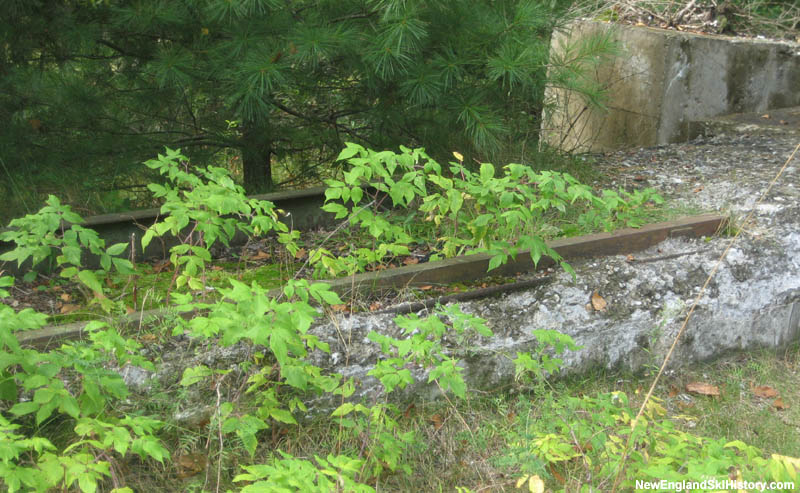 The double chair base terminal footing in 2008