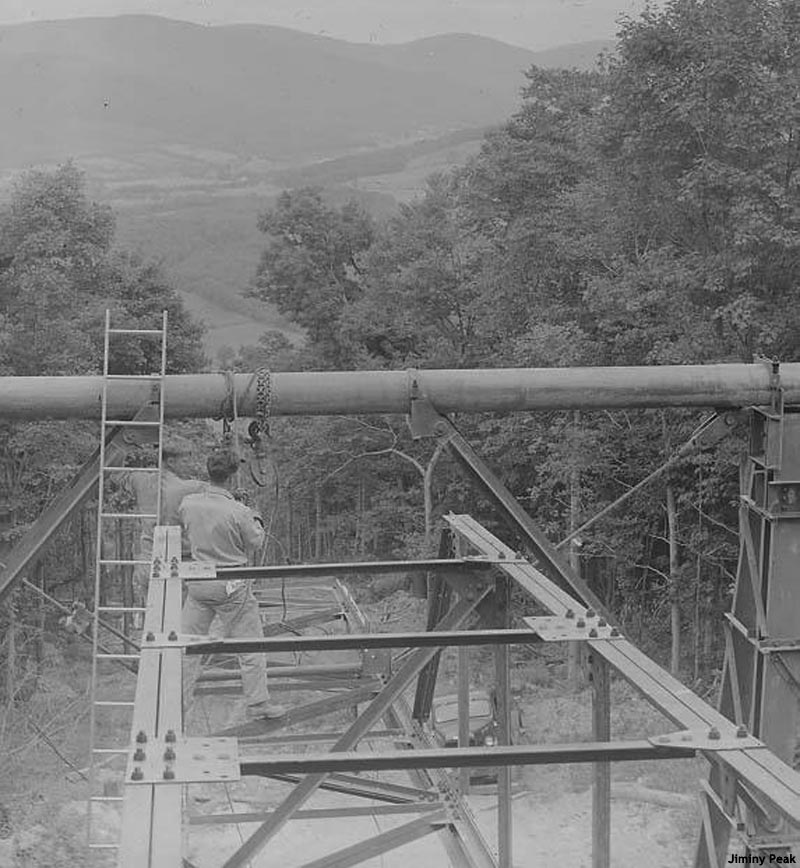Top terminal construction in 1948