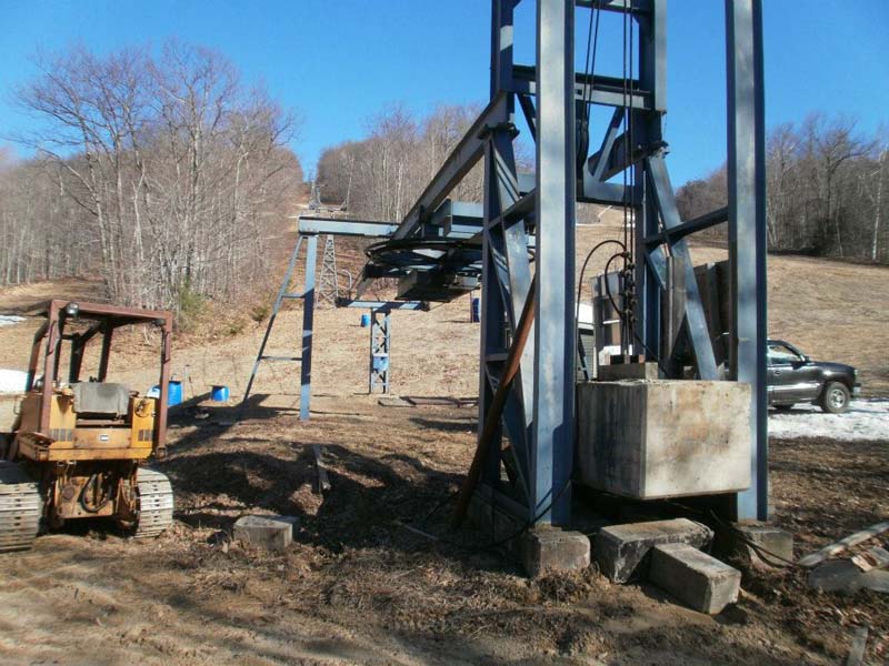 Removal of the East Bowl Double in spring 2012