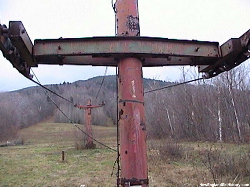 The old Mittersill Double Chair in November 2003