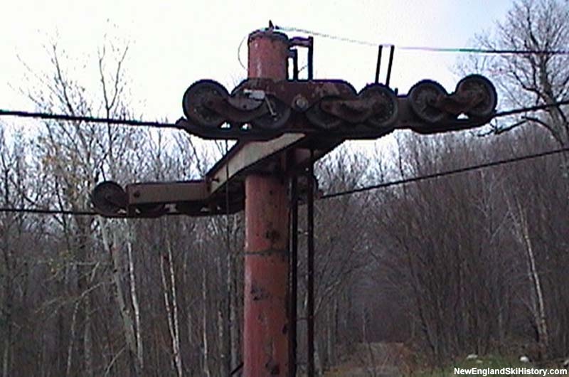 The old Mittersill Double Chair in November 2003