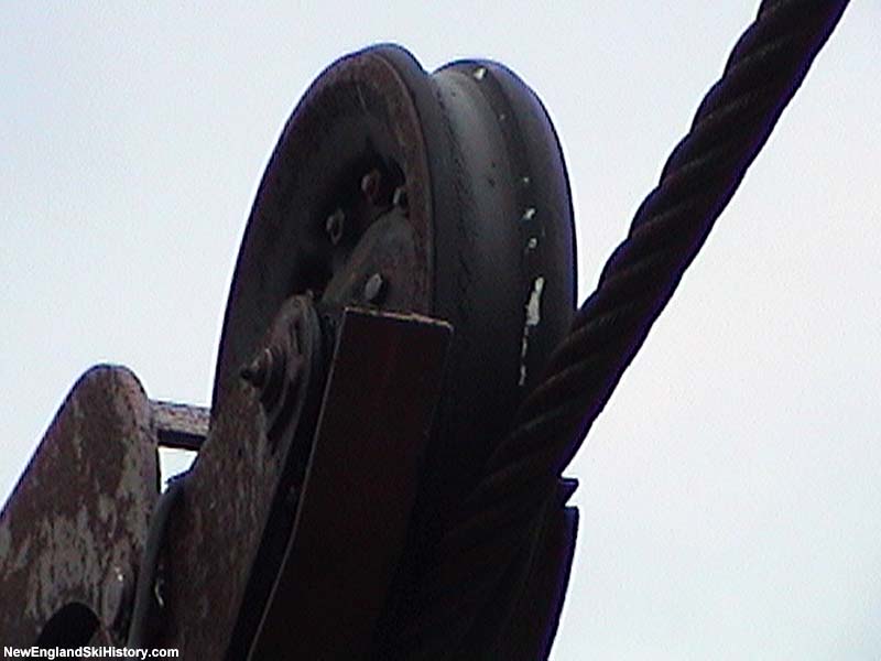 The old Mittersill Double Chair in November 2003