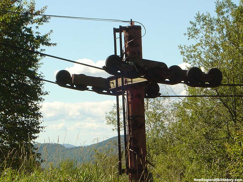 The old Mittersill Double Chair in September 2004