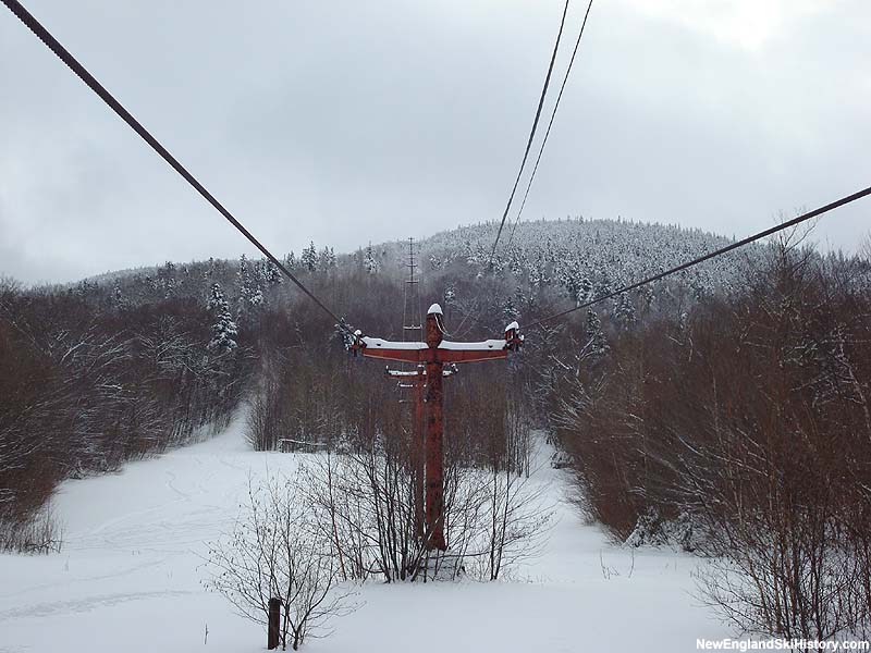 The old Mittersill Double Chair in February 2008