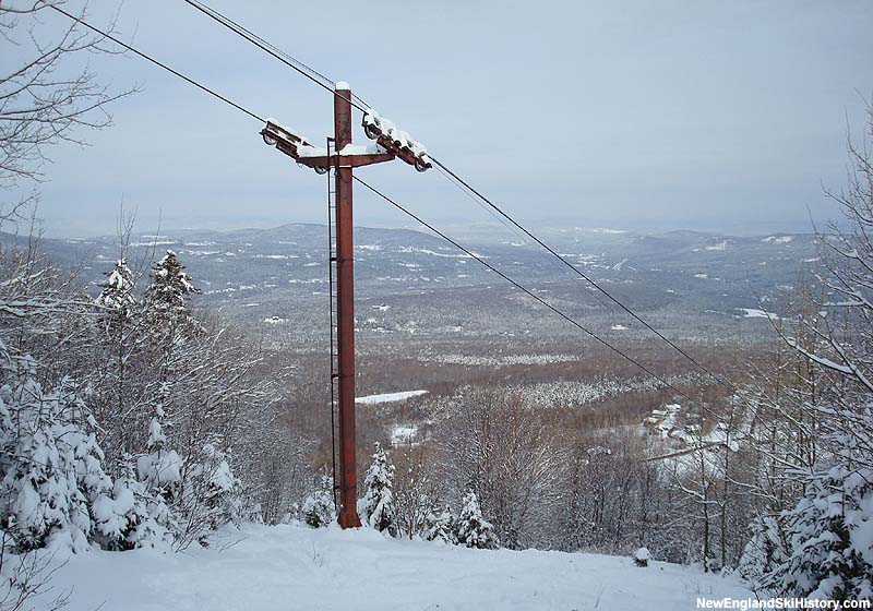 The old Mittersill Double Chair in February 2008