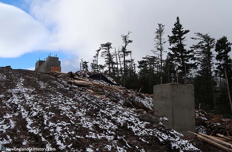 The top footings (November 2016)