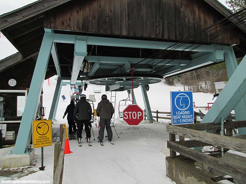 The 2,000 Foot Double Chair bottom terminal in 2014
