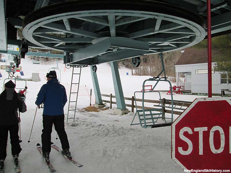 The 2,000 Foot Double Chair bottom terminal in 2014