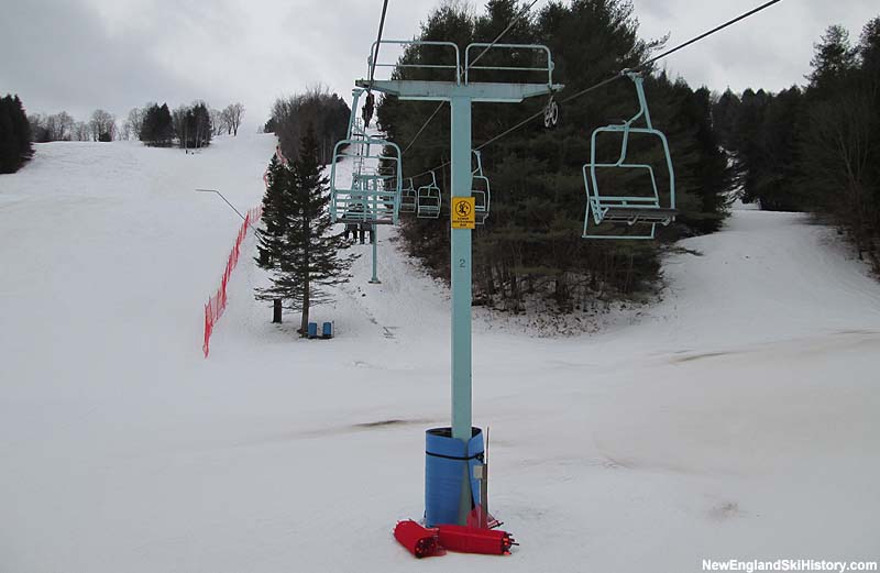The 2,000 Foot Double Chair in 2014