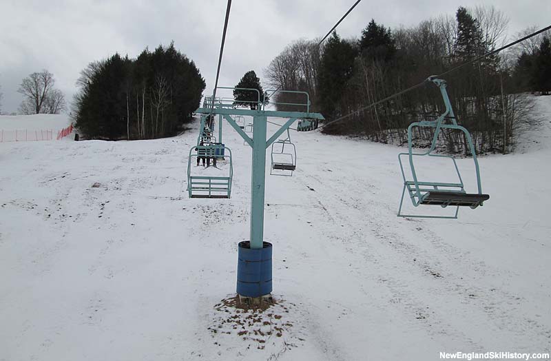 The 2,000 Foot Double Chair in 2014