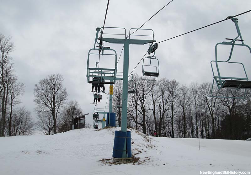 The 2,000 Foot Double Chair in 2014