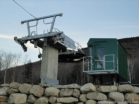 The new double chairlift at South Peak (2010)