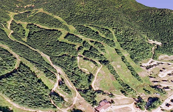 The Eclipse Area as seen in 2010 on Google Earth