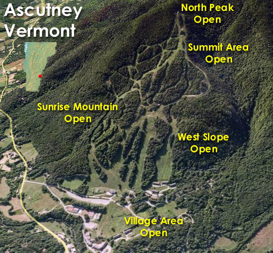 Ascutney Mountain, Vermont New England Ski Area Expansions