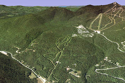 Parker's Gore (to the left of Sunrise and Bear Mountain)