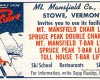 1956-57 Eastern Ski Map