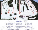1999-00 Ski Bradford Trail Map