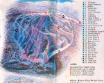 1994-95 Cranmore Trail Map