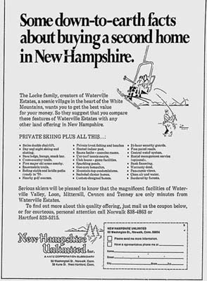 Campton Mountain Ski Area ad in the January 14, 1973 Connecticut Sunday Herald