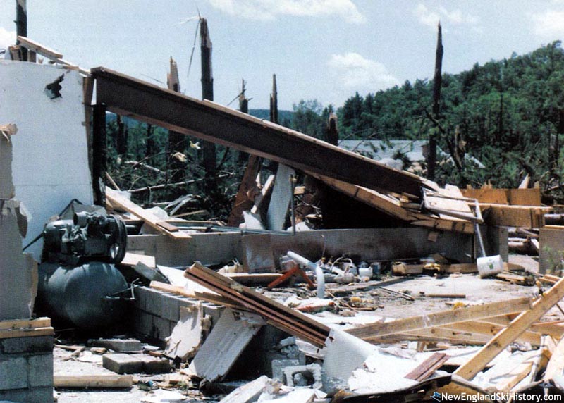 Ruins from the tornado