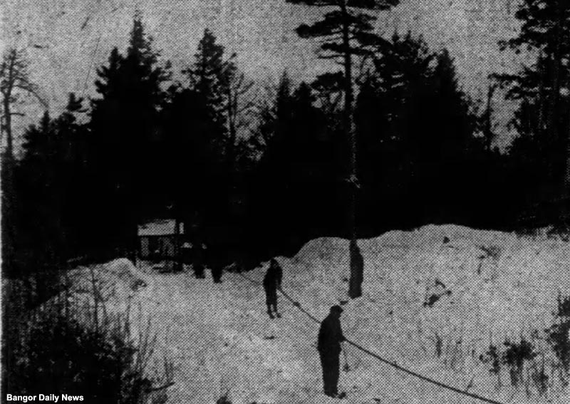 The rope tow (circa 1950)