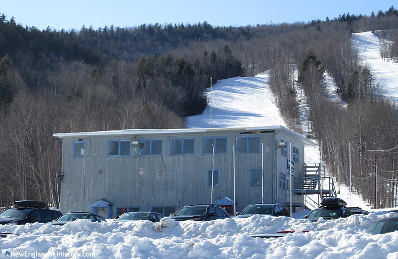 The original Black Mountain lodge and alpine trails (2014)