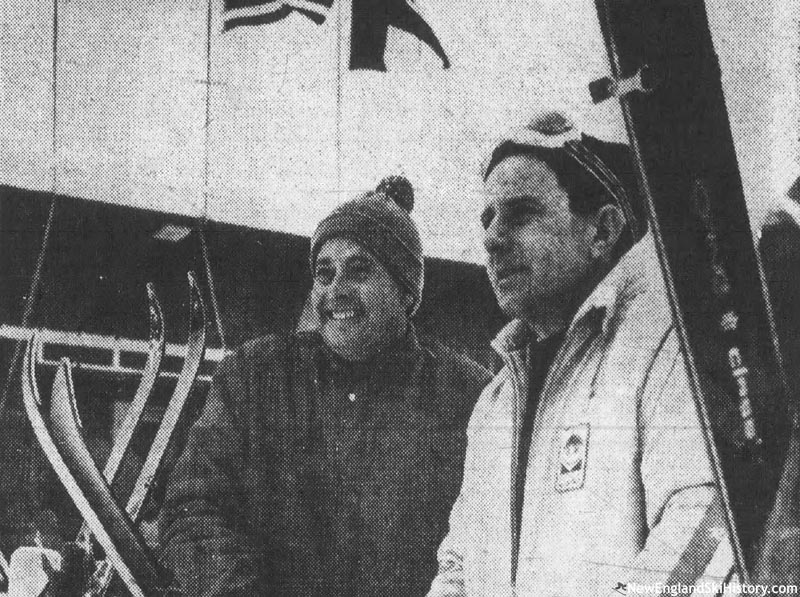 Robert Knowles and Al Coombs, Jr. at Eaton (January 1969)