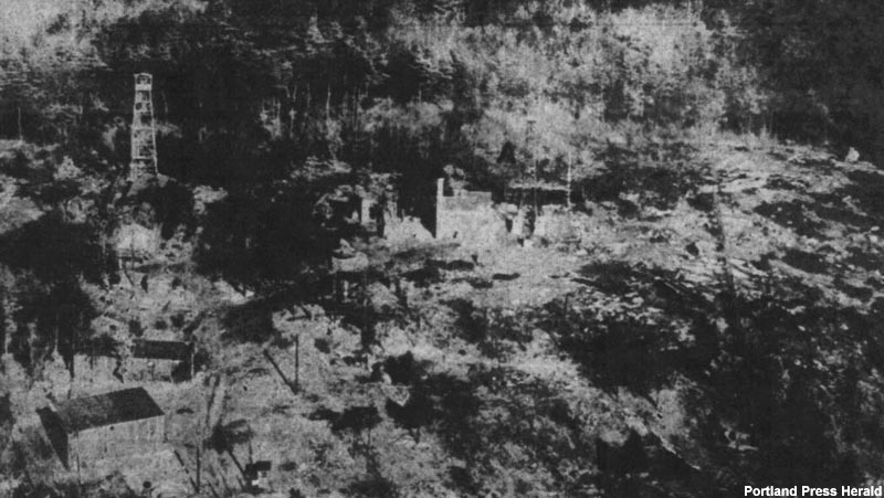 The summit of Mt. Agamenticus circa 1948