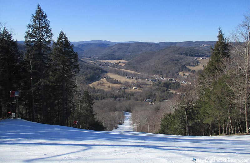 UMass during the snow free March of 2016