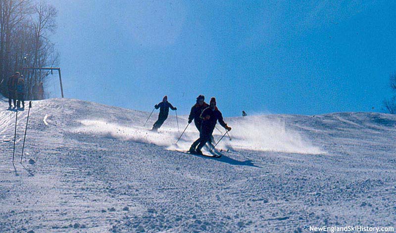 Skiing on Competition in March 1979
