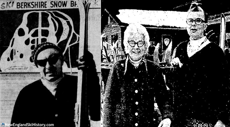 Stan Brown circa 1965; Ruth and Gladys Brown circa 1975