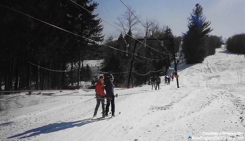 The West T-Bar circa the mid 1980s