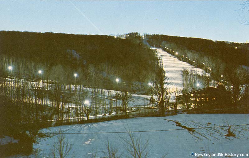 Night skiing at Brodie