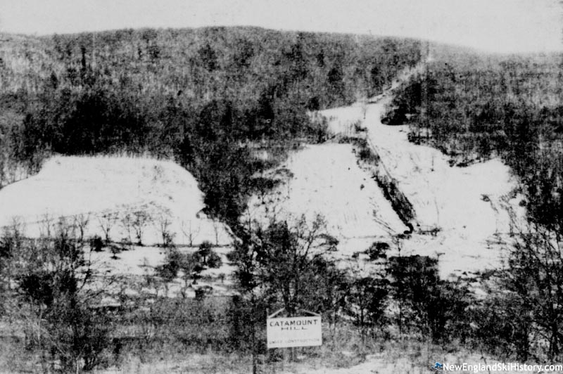 Construction of Catamount in the fall of 1940