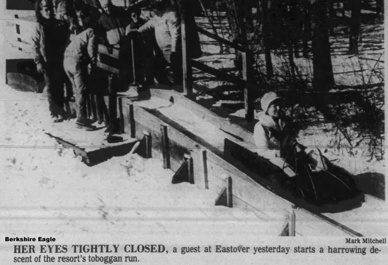 Tobogganing in 1985