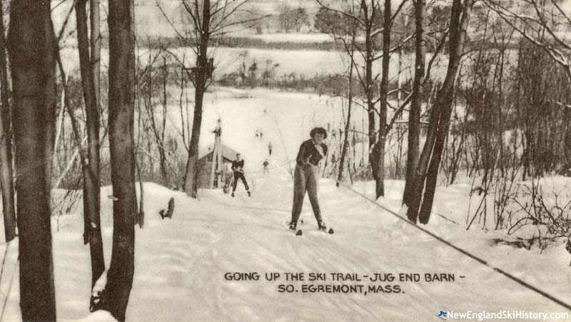 A Jug End rope tow circa the 1940s or 1950s