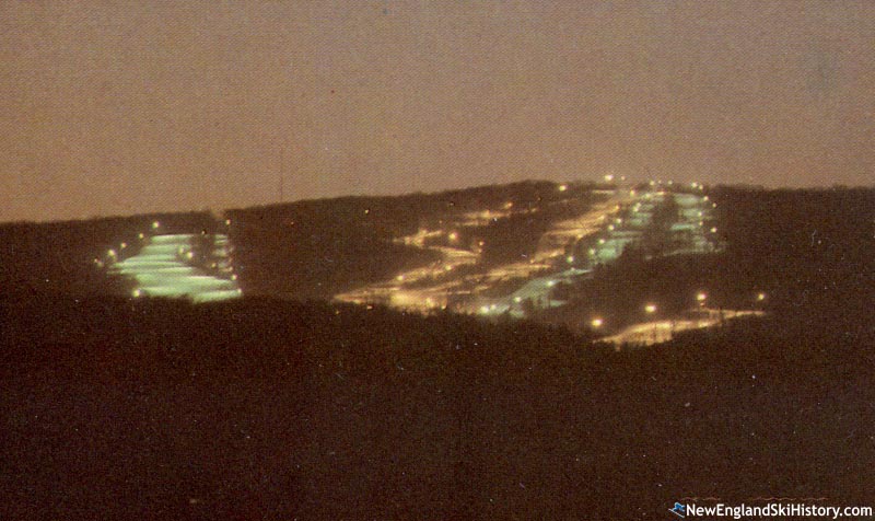 Mt. Tom at night circa the 1980s