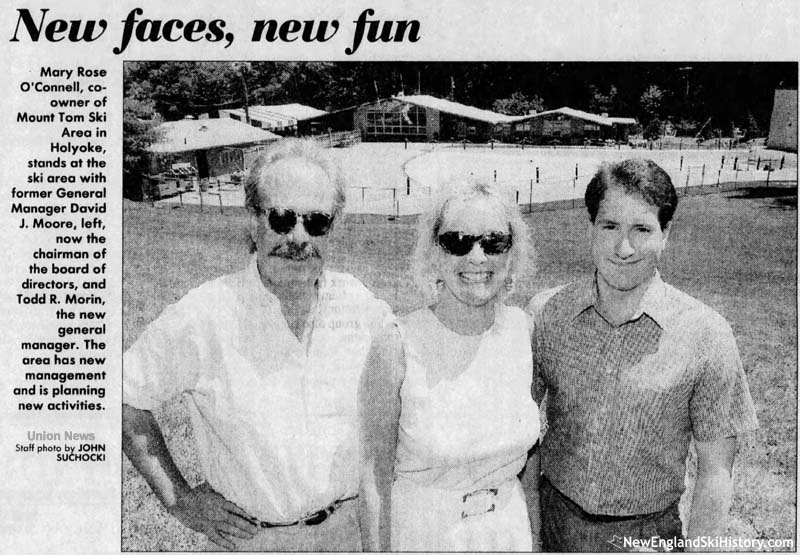 David Moore, Mary Rose O'Connell, and Todd Morin (June 1997)
