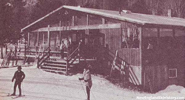 The main lodge in the 1960s