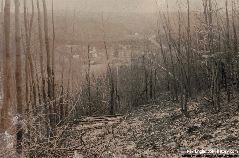 Clearing Otis Ridge in the 1940s