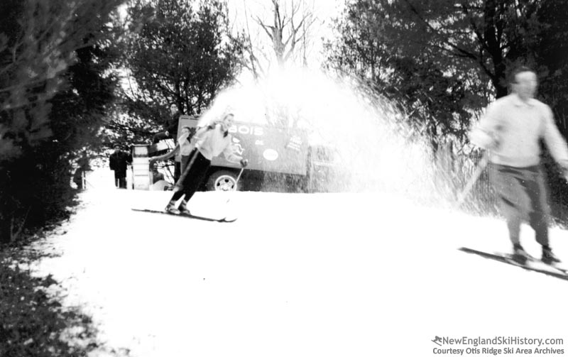 Ice chipping at Otis Ridge