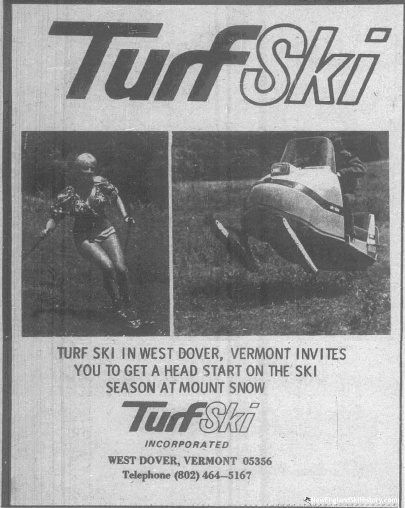 A 1969 TurfSki advertisement