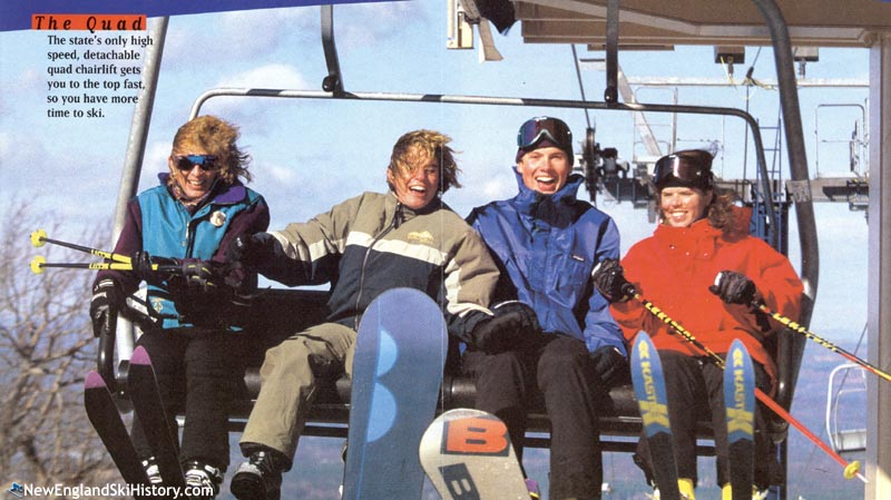 The new Polar Express Quad circa the mid 1990s