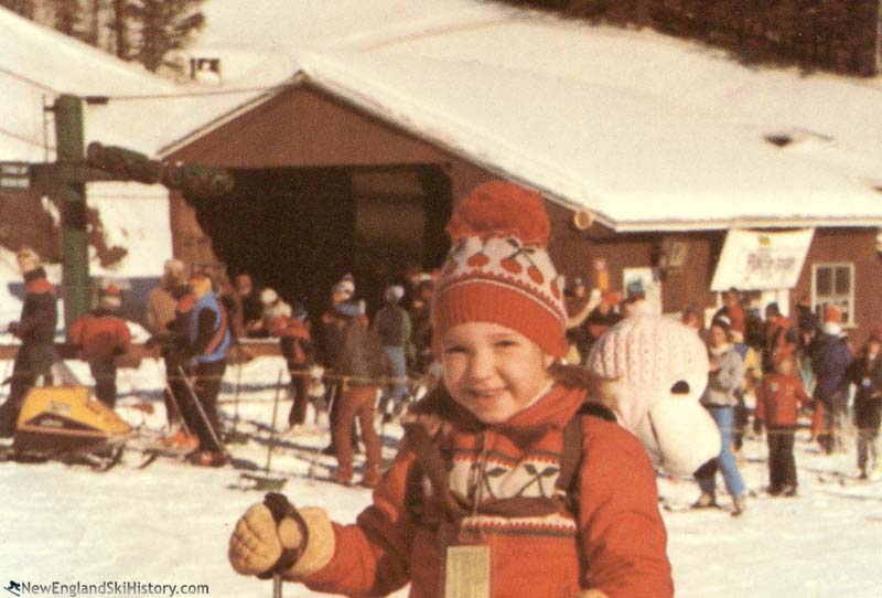 The Alpine Ridge chairlift circa the 1970s